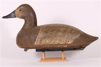 Canvasback Hen Duck Decoy by Walter Struebing of
