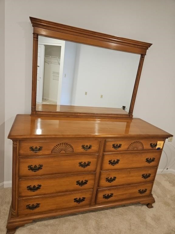 Kling Maple Dresser with mirror