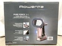 Rowenta Pure Force 3 In 1 Steam, Iron And Cleanse