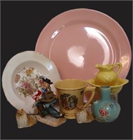 Vntg Ceramic & Porcelain Decor Pieces