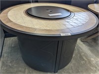 OUTDOOR PATIO GAS FIRE PIT TABLE
