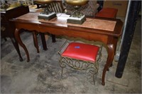 Entry Table w/ Stone Top