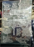 New- Clear Cling Stamps