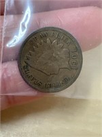 1901 Indianhead penny
