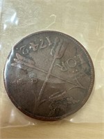 1742 Swedish coin