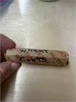 roll of wheat pennies