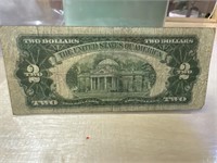 1953B $2 dollar bill