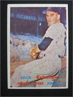 1957 TOPPS #297 JACK CRIMIAN DETROIT TIGERS