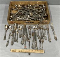 Silverplate Flatware Lot Collection