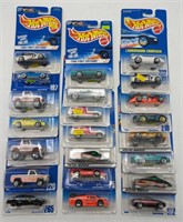 (J) 22 Hot Wheels cars