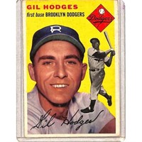 1954 Topps Gil Hodges Vgex