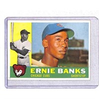 1960 Topps Ernie Banks Wax On Front