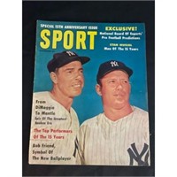 1961 Sport Magazine Mantle/dimaggio