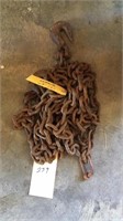 17’ 6” chain with hooks