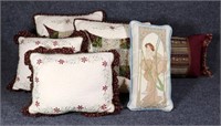 6pc Lot - Decorative Pillows