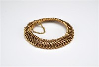 Antique rose gold bracelet