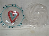 platters handmade and etched