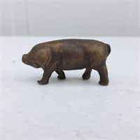 Small Brass Pig Unmarked