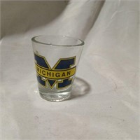 University of Michigan College Pint Glass