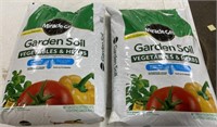 2 - Bags of Miracle Grow Garden Soil