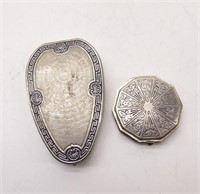 Two Antique Compacts