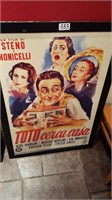 italian movie poster 29 x 41h