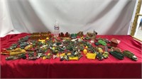 Collection of Army men, Equipment, Terrain,