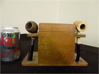 Pipe Stand with 2 Pipes
