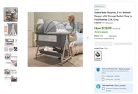 E6018  Yadala Baby Bassinet Bedside Sleeper