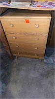 TWO 4 DRAWER DRESSERS