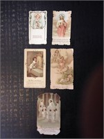 Prayer and Baptisms Cards 1920's