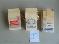 11 Half Pint Paper Ice Cream Boxes