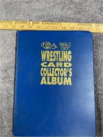 Vintage WWF Wrestling Cards in Album