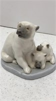 Lladro Mini Polar Bear Family #5434