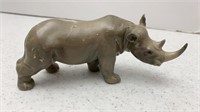 Lladro Mini Rhinoceros #5437 (repaired)