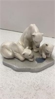 Lladro Mini Polar Bear Family #1443