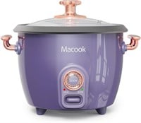 Macook Rice Cooker with Food Steamer  (read notes