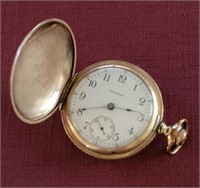 1905 WALTHAM 18 Size 15 Jewel GF Pocket Watch