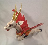 Balinese Flying Dragon Mobile Carved Wood