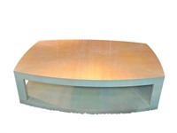 Blonde Lacquered Coffee Table, Sally Sirkin Lewis