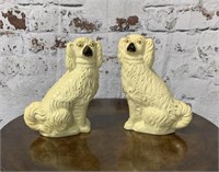Pair of Vintage Staffordshire Dogs