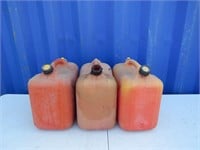 (3) 22L JERRY CANS
