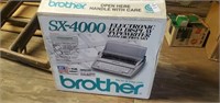 Brother Sx-4000 Electronic Lcd Display type
