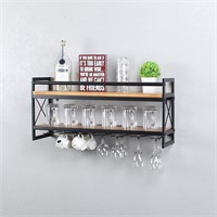 NEW $323 Wall Mounted Wine Rack