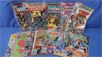 12 Vintage Comics incl Superman, Superboy,