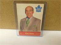 1955-56 Parkhurst King Clancy #33 Hockey Card