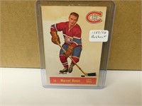 1957-58 Parkhurst Marcel Bonin #18 Hockey Card