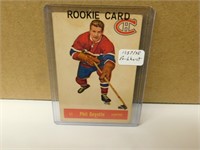 1957-58 Parkhurst Phil Goyette #11 Rookie Card