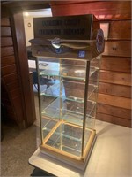 LIGHTED GLASS DISPLAY CASE