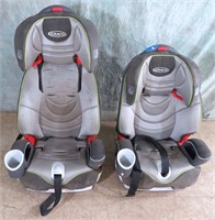 2 GRACO 3-IN-1 CAR SEATS LOT